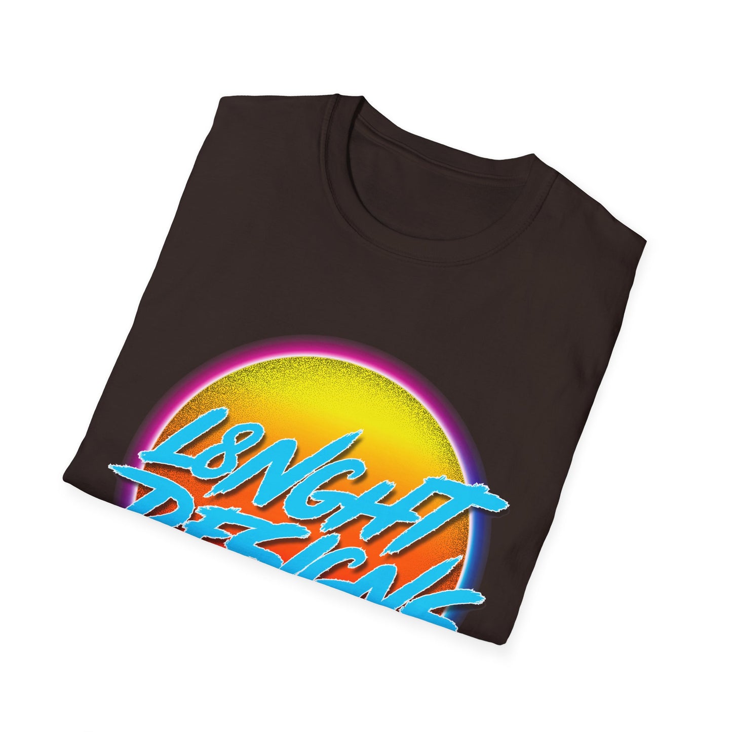 L8NGHT Designs logo Unisex Softstyle T-Shirt