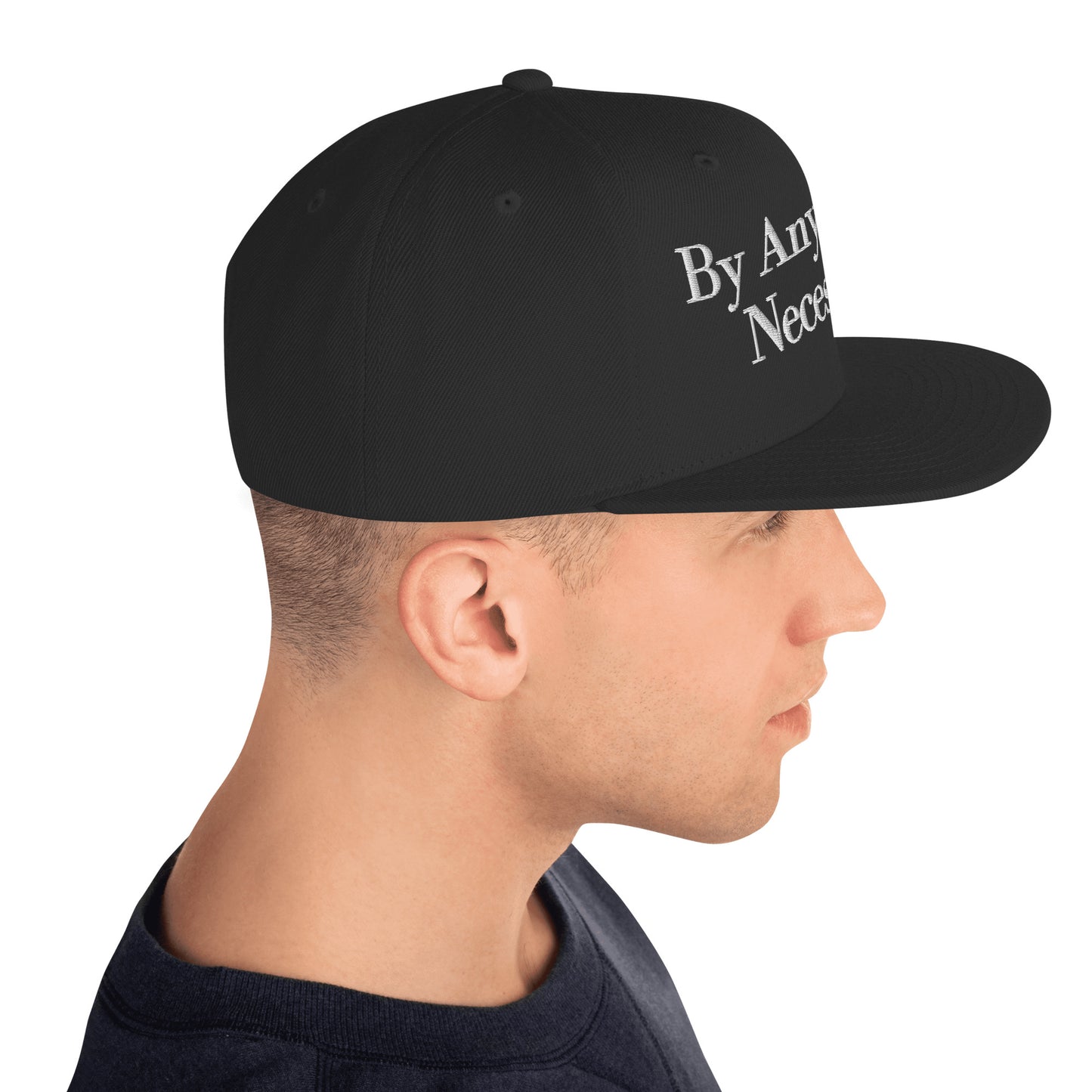 By ANY means necessary. Snapback Hat