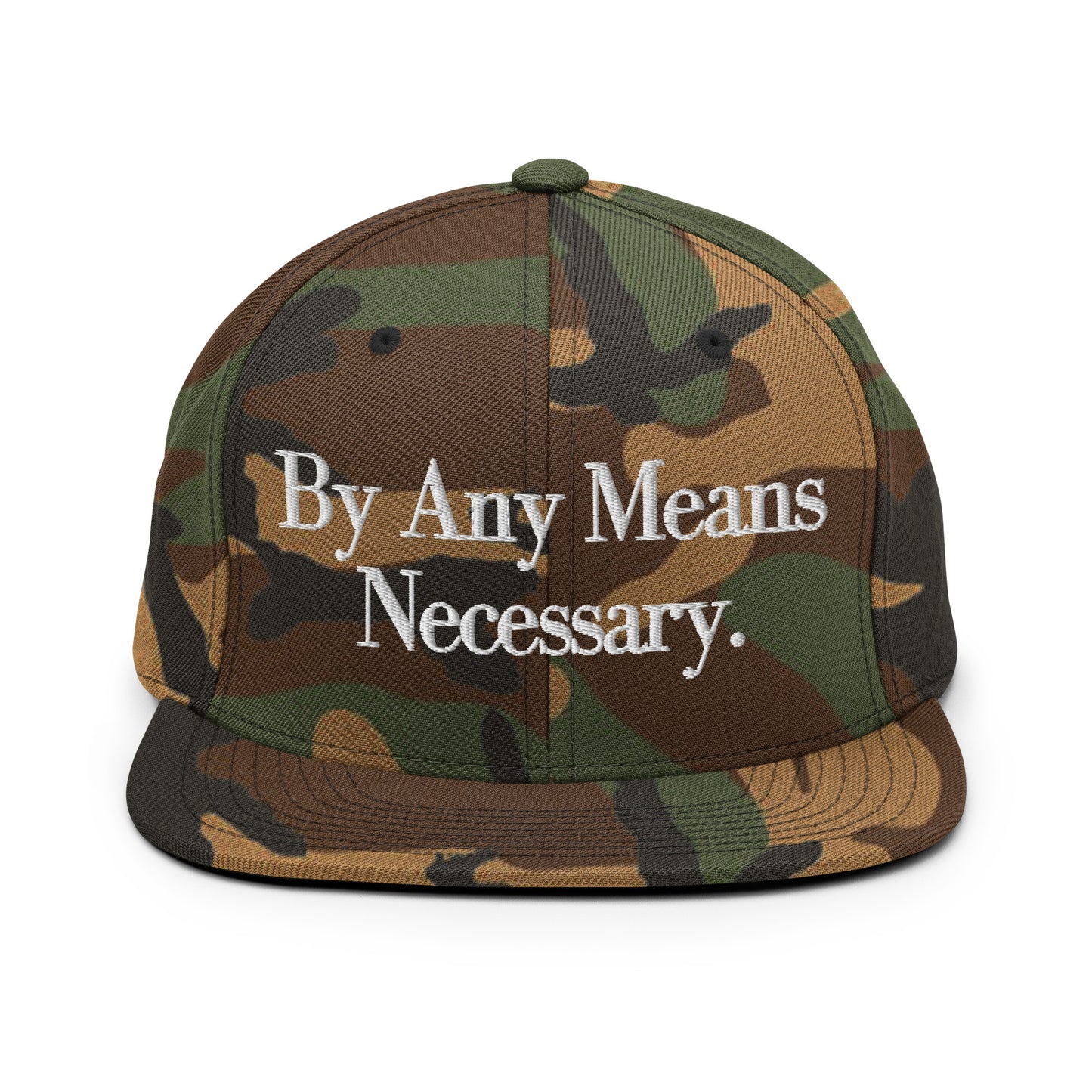 By ANY means necessary. Snapback Hat