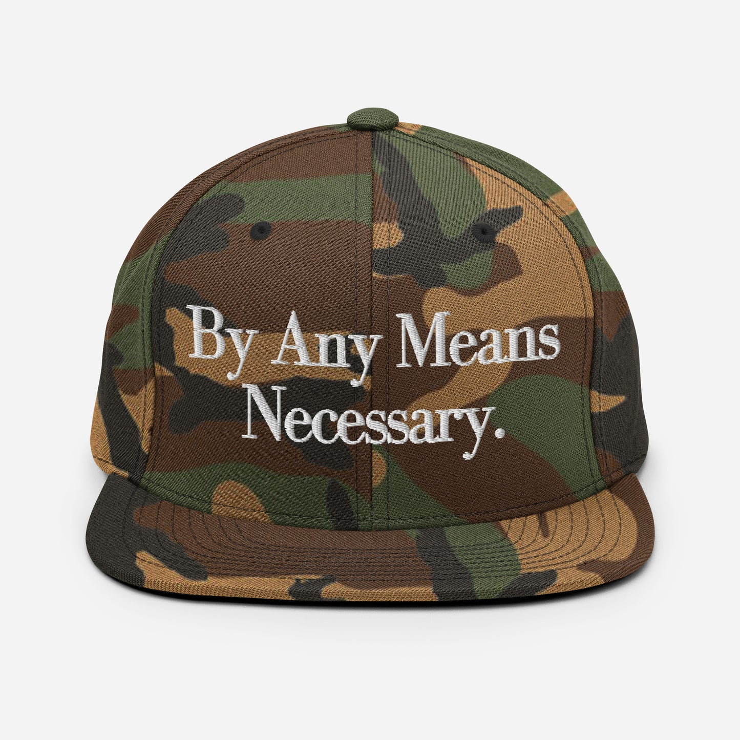 By ANY means necessary. Snapback Hat