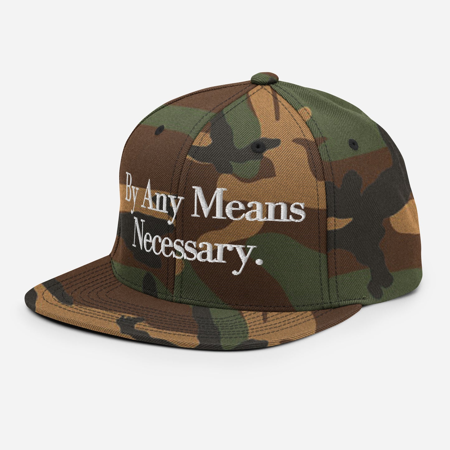 By ANY means necessary. Snapback Hat