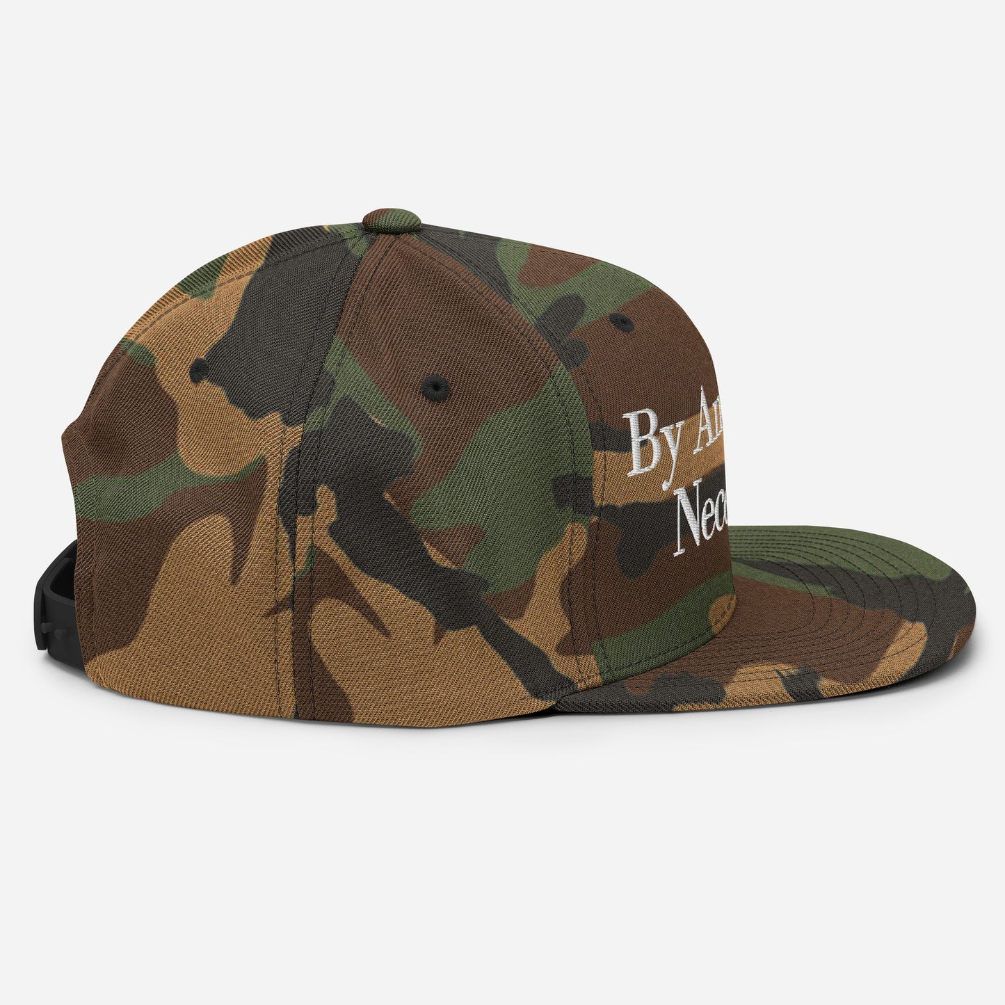 By ANY means necessary. Snapback Hat