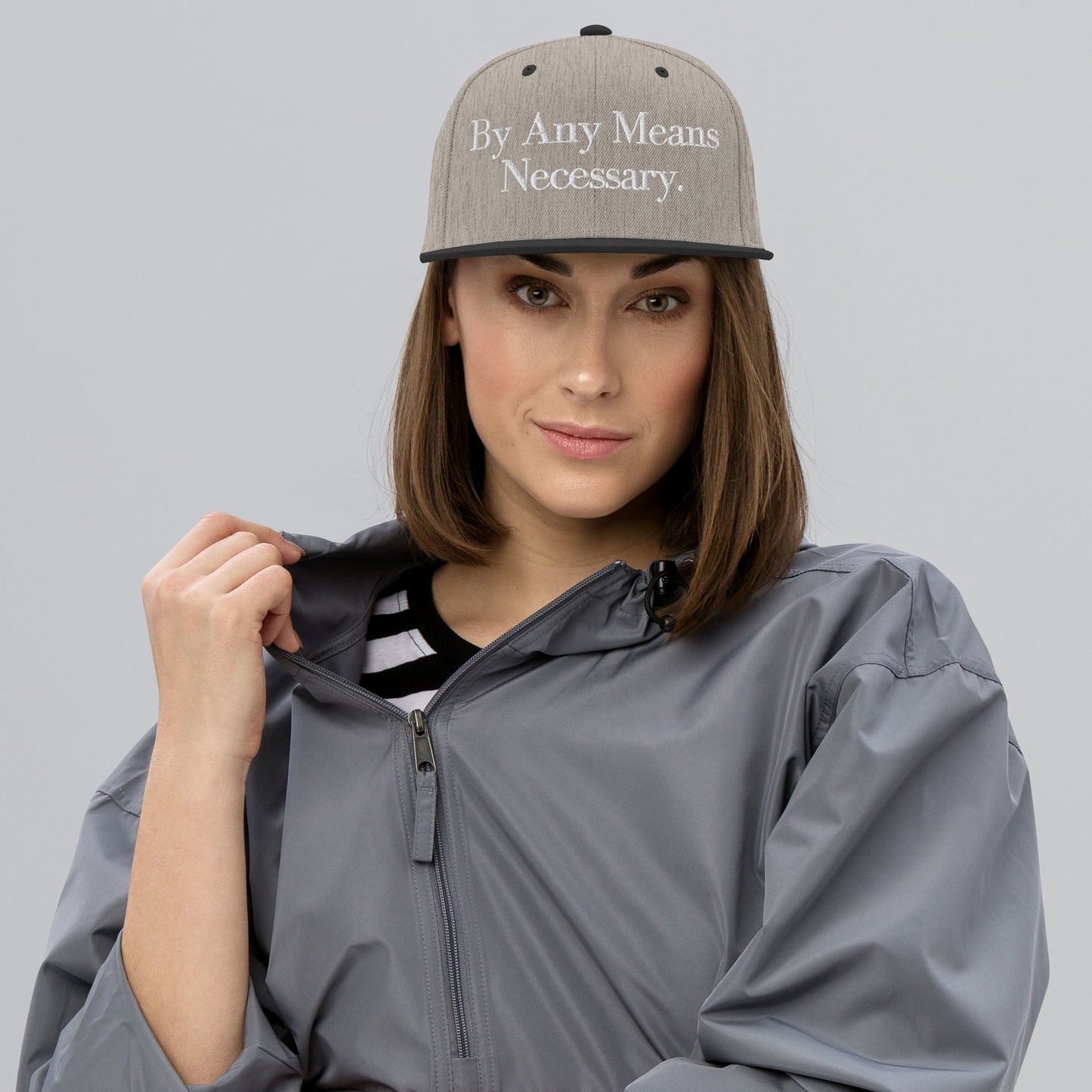 By ANY means necessary. Snapback Hat