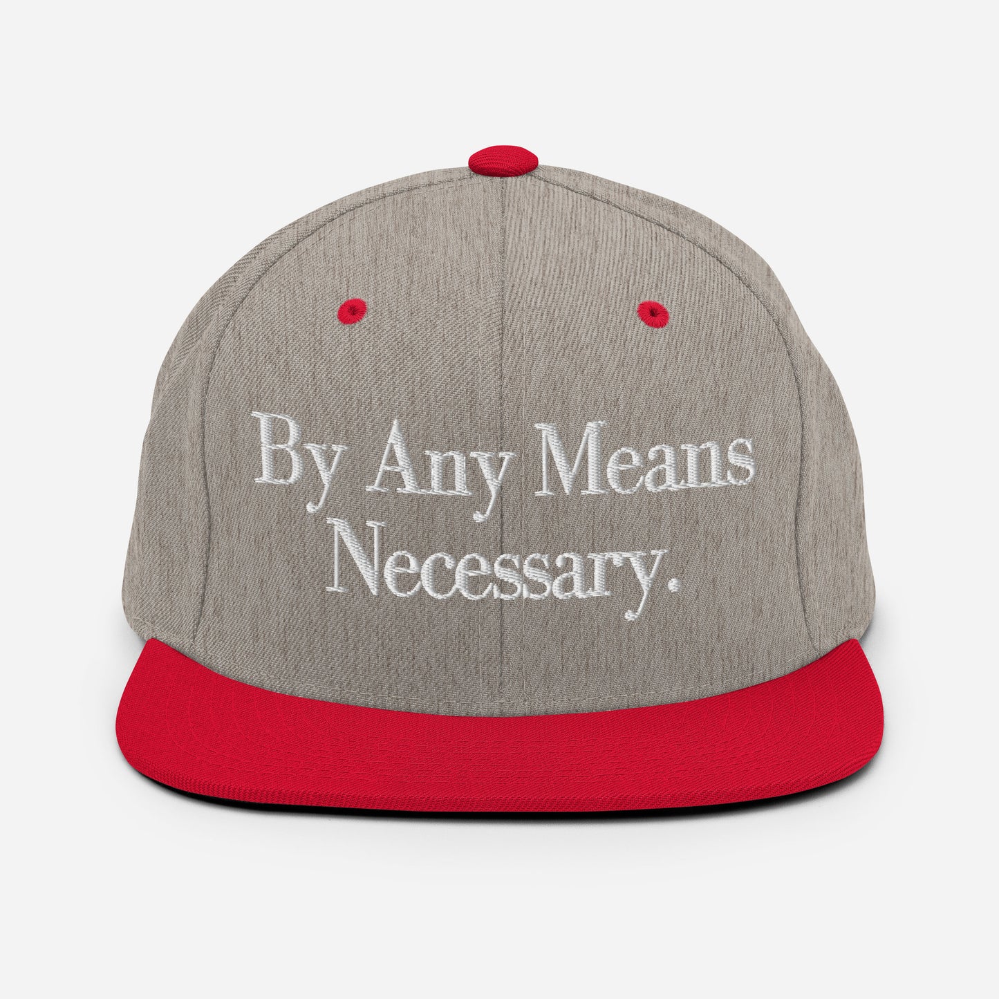 By ANY means necessary. Snapback Hat