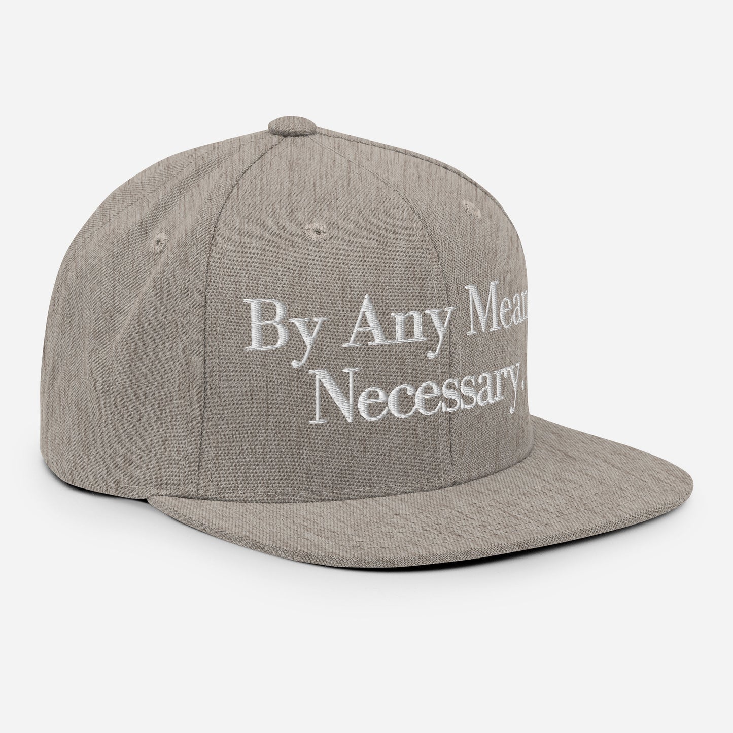 By ANY means necessary. Snapback Hat