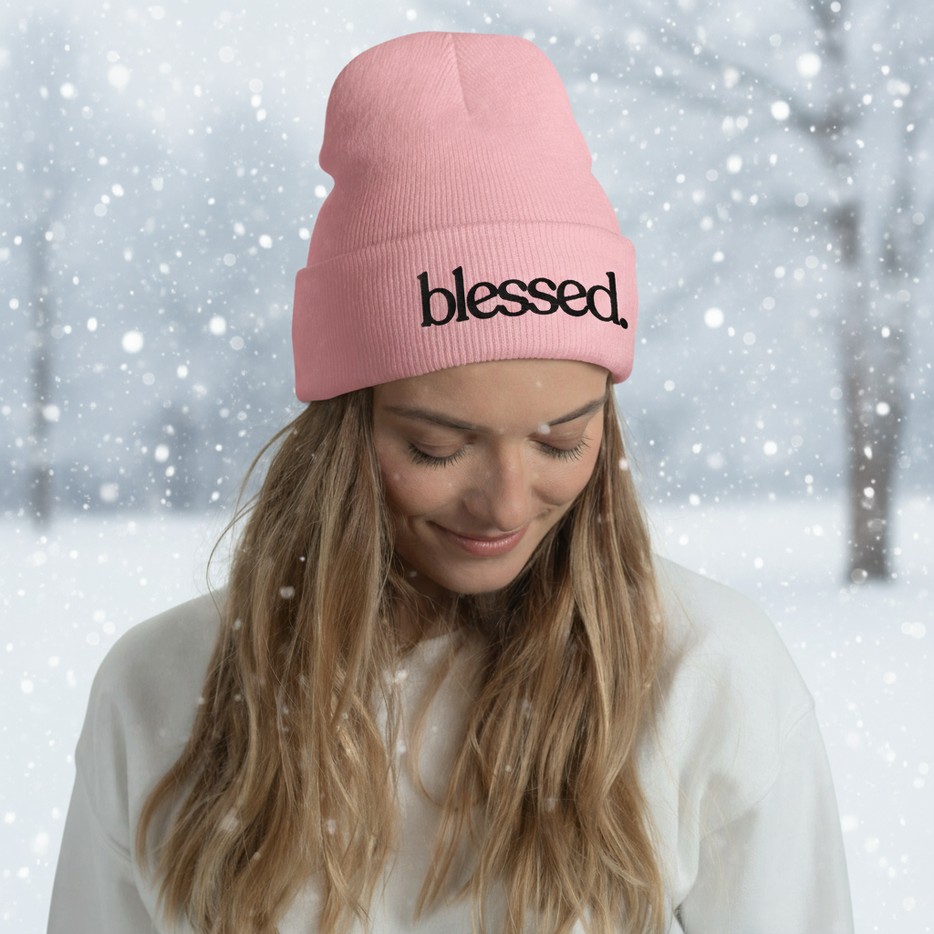 Blessed Cuffed Beanie
