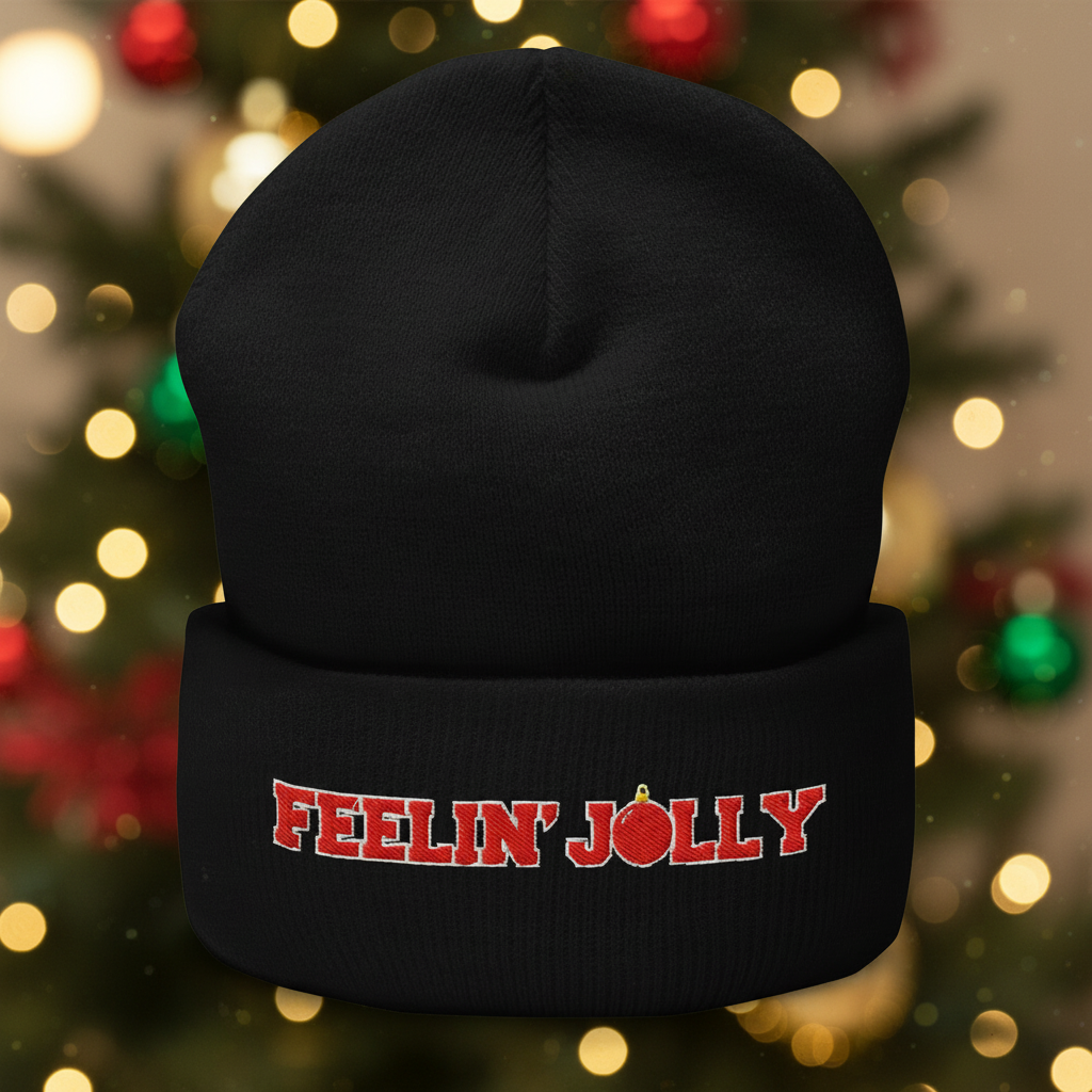 Feelin' Jolly Cuffed Beanie