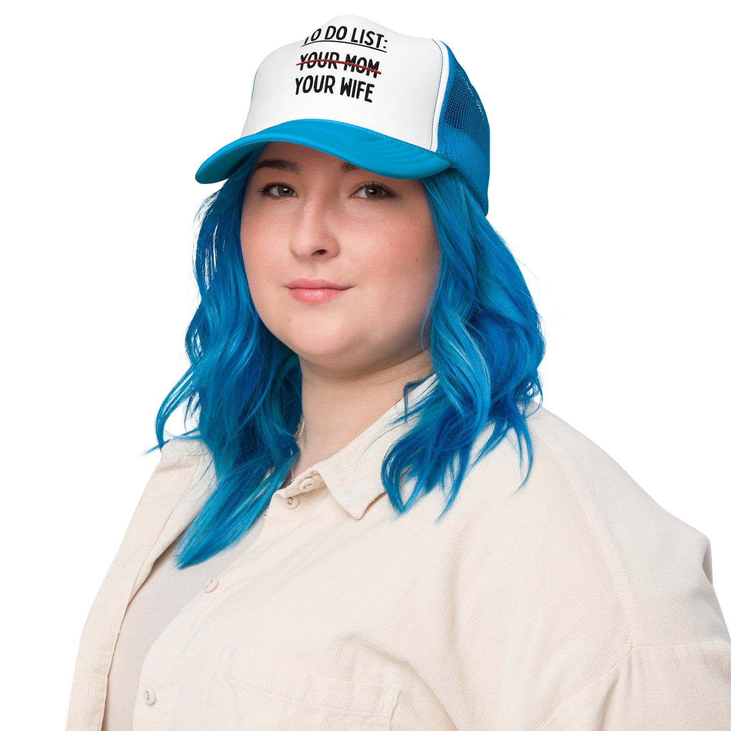 MY To Do List Foam trucker hat