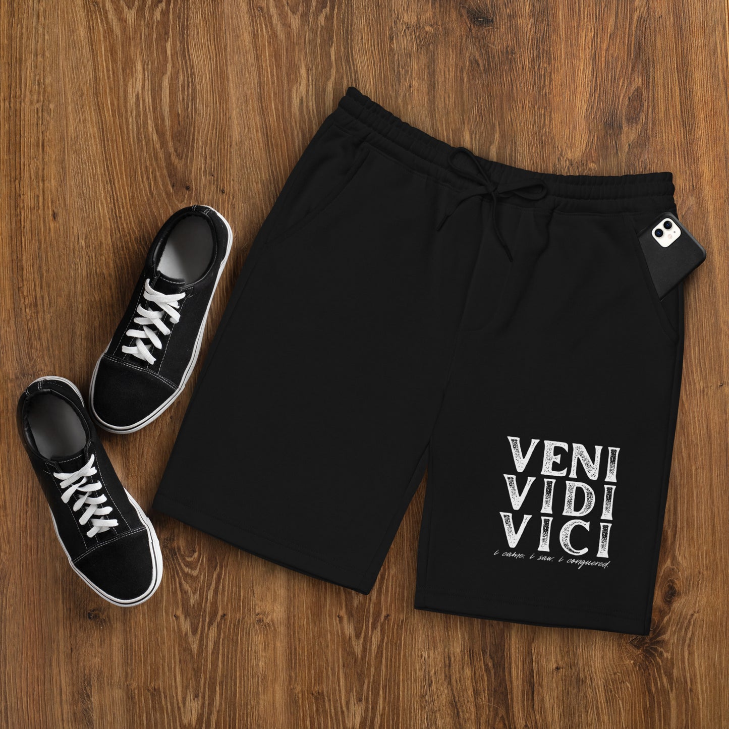 VENI VIDI VICI Men's fleece shorts