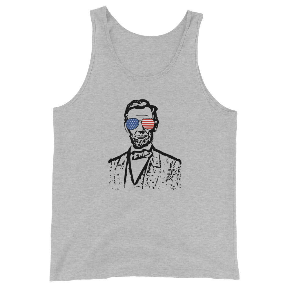 Abe Lincoln Came to Party Unisex Tank Top