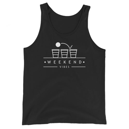 Beer Pong Weekend Vibes Unisex Tank Top