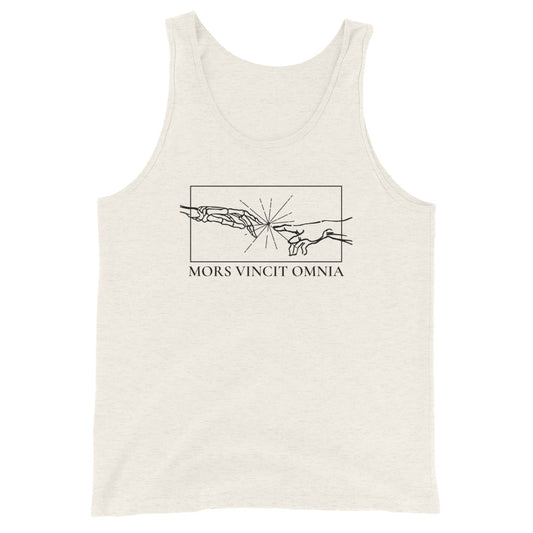 MORS VINCIT OMNIA Unisex Tank Top