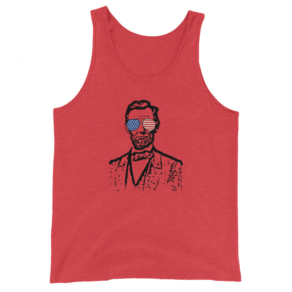 Abe Lincoln Came to Party Unisex Tank Top
