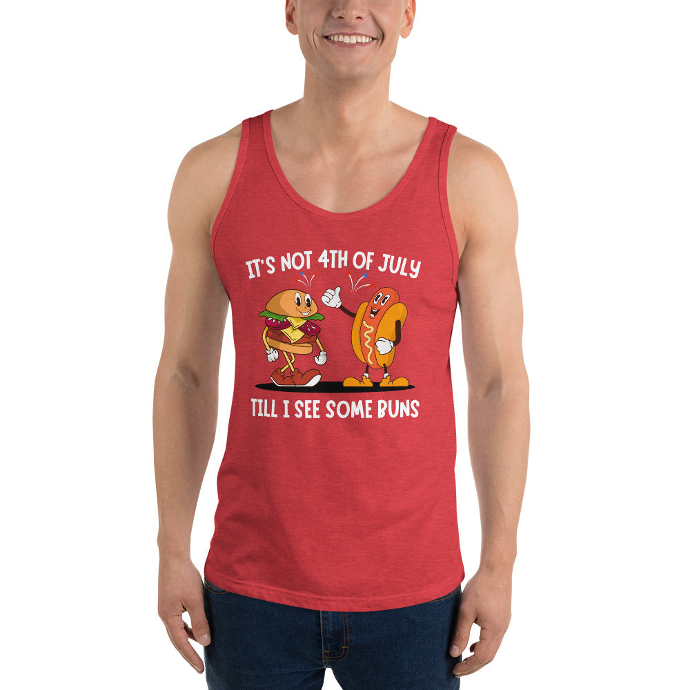 It's not 4th of July till I see some BUNS Men's Tank Top