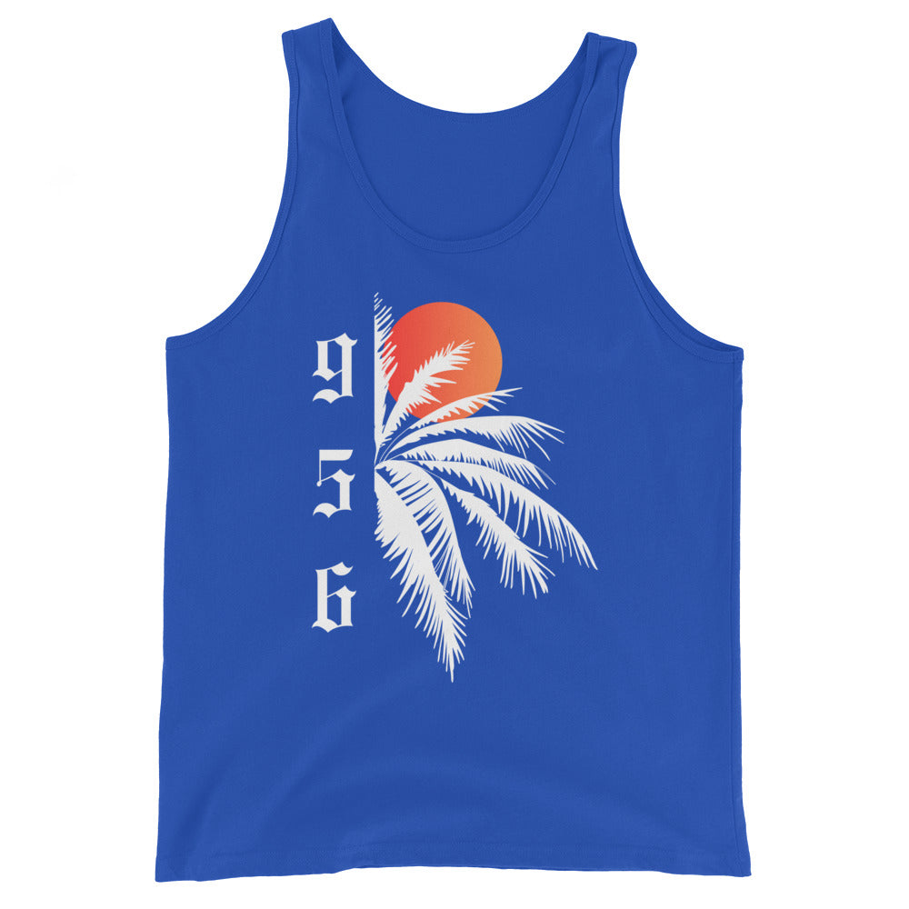 RGV 956 Palm Tree Sun Unisex Tank Top