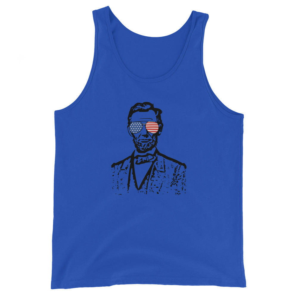 Abe Lincoln Came to Party Unisex Tank Top