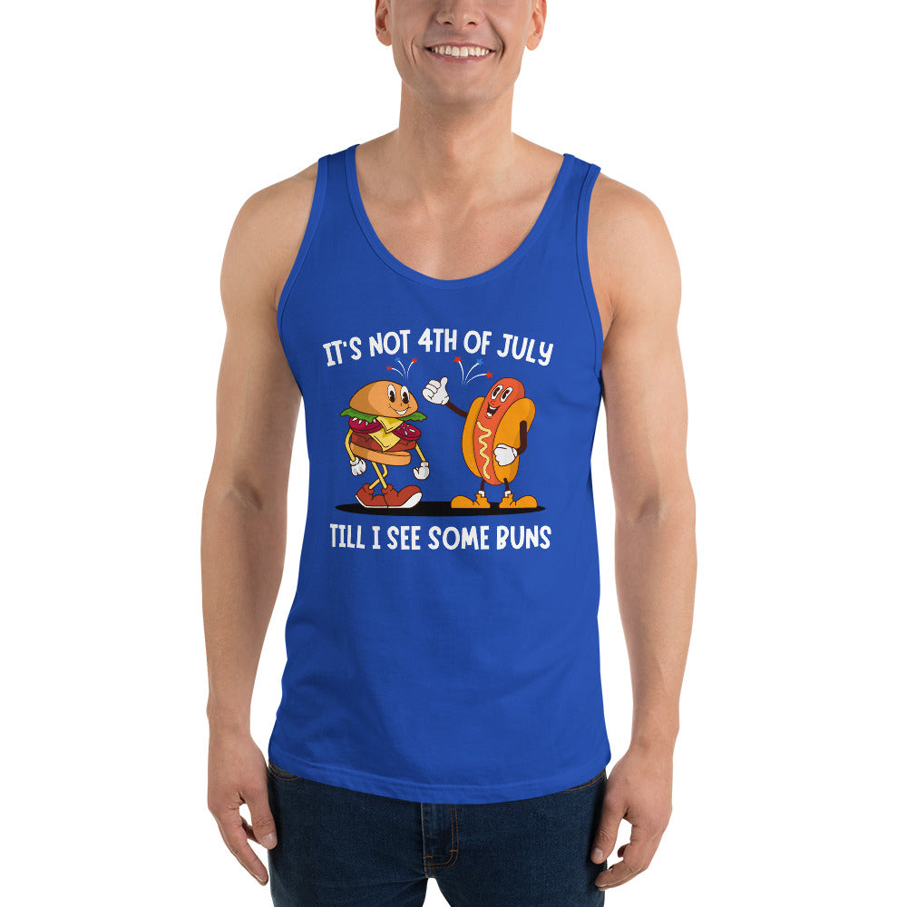 It's not 4th of July till I see some BUNS Men's Tank Top