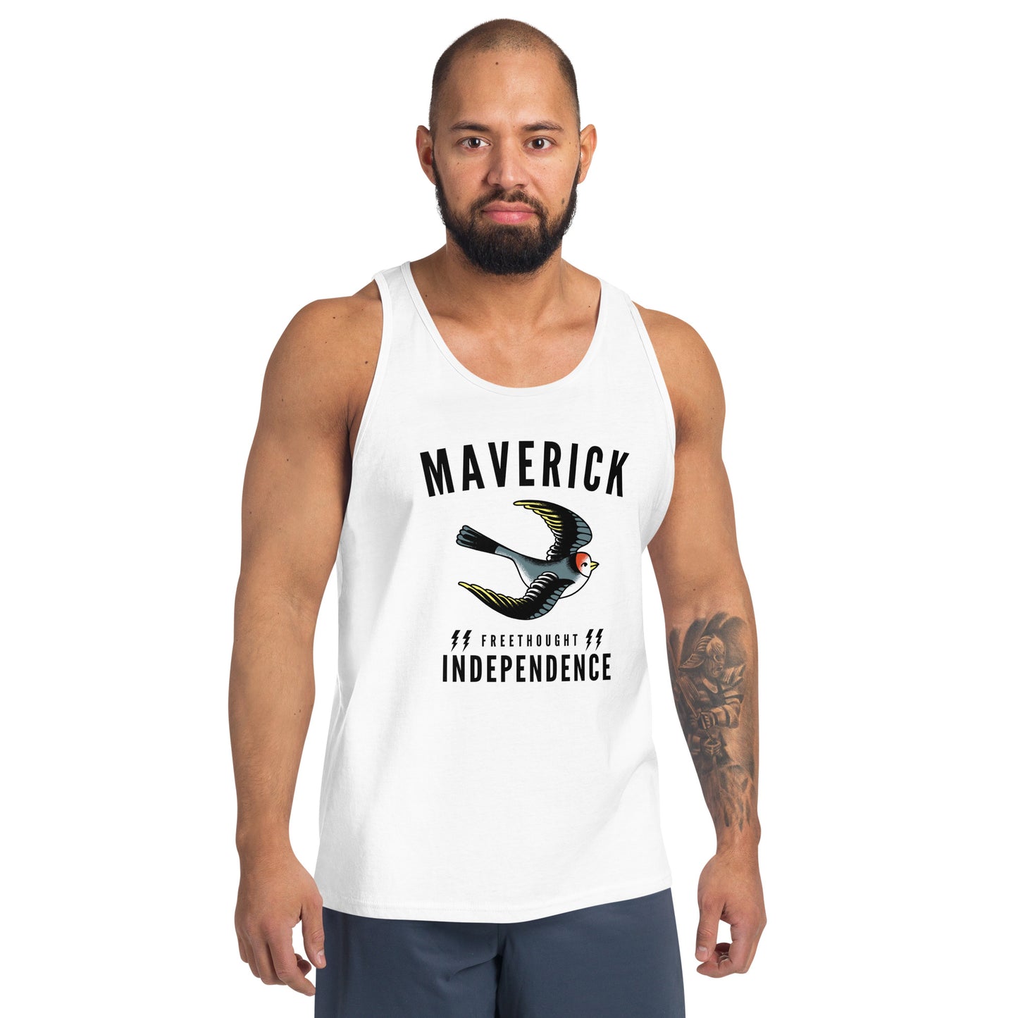 Maverick Freethought Independence Unisex Tank Top