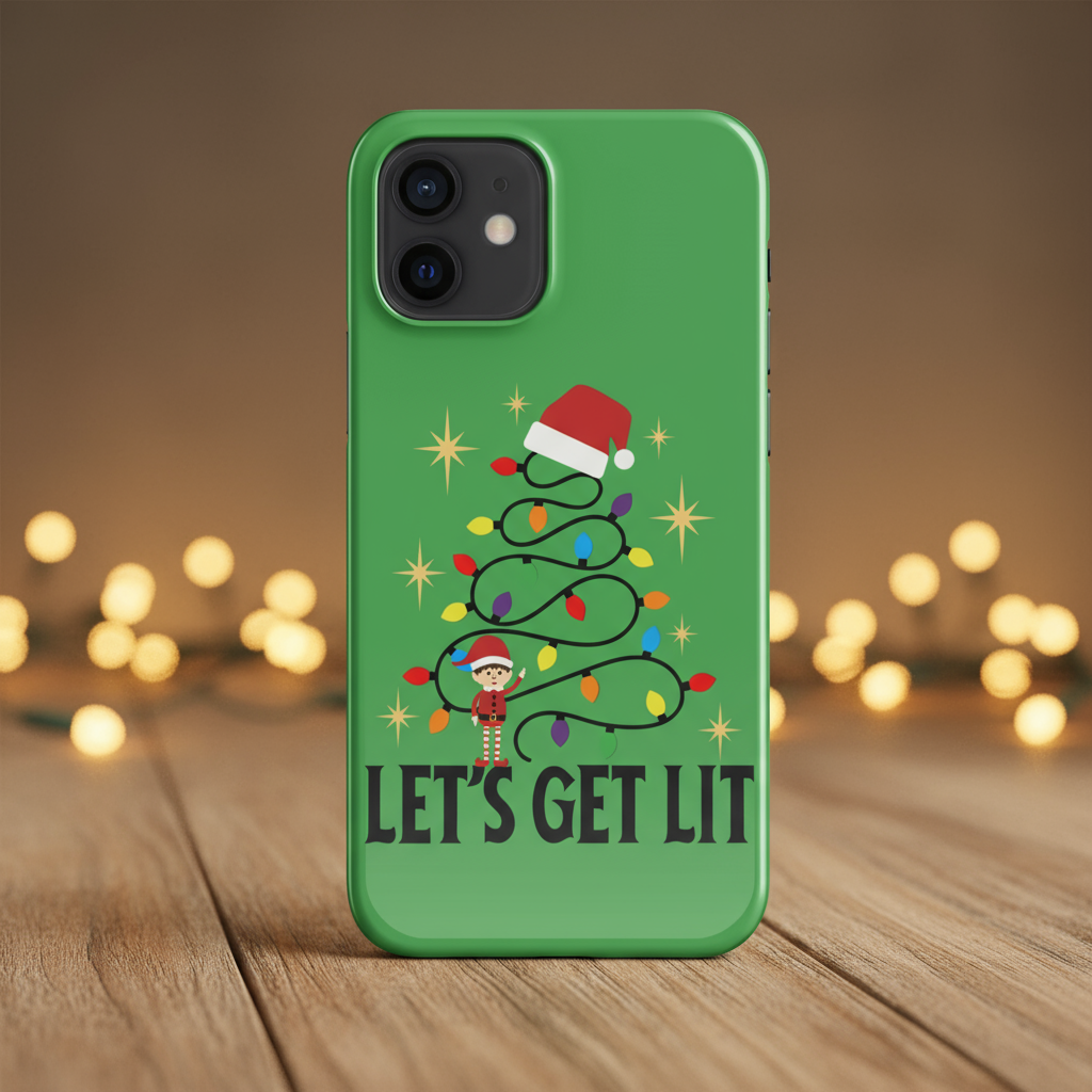 Let's Get Lit Snap case for iPhone®