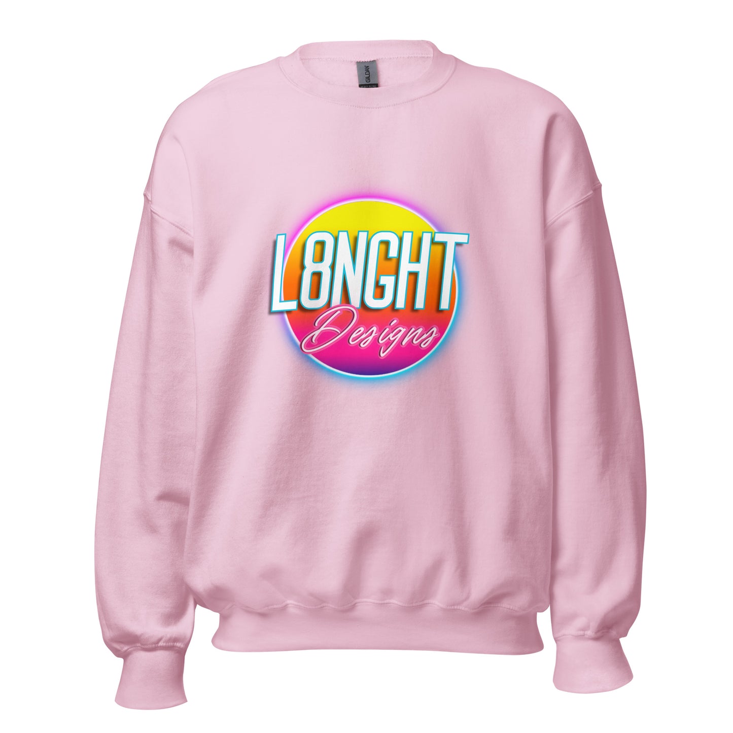 L8NGHT 3D neon logo Unisex Sweatshirt