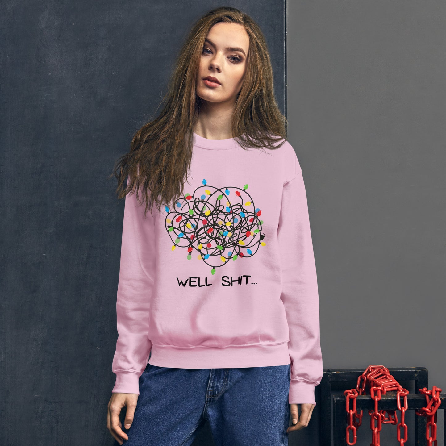 Well Shit... Merry Christmas Unisex Sweatshirt