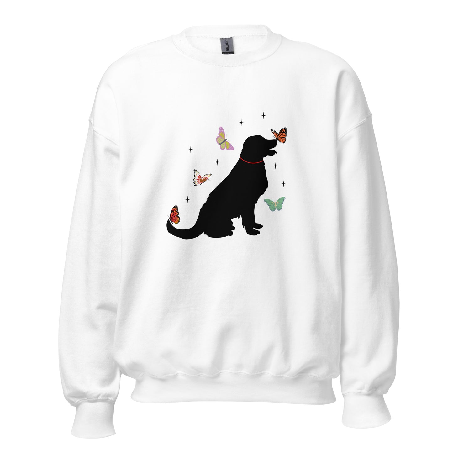 Lovely Labrador Butterflies Unisex Sweatshirt