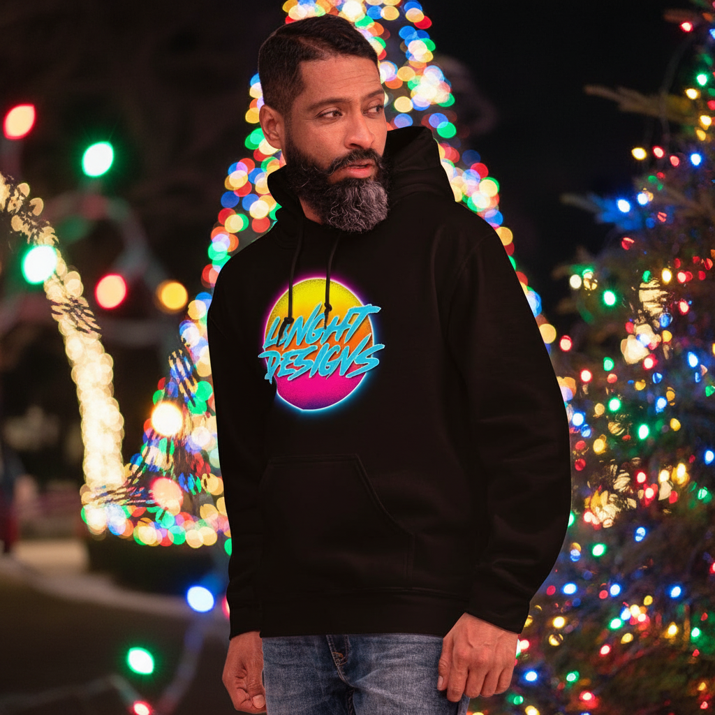 L8NGHT Designs Logo Unisex Hoodie