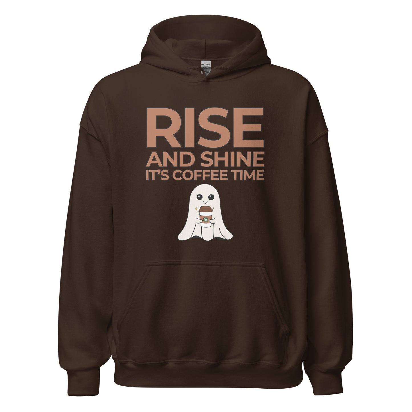 Rise and Shine It's Coffee Time BOO Unisex Hoodie