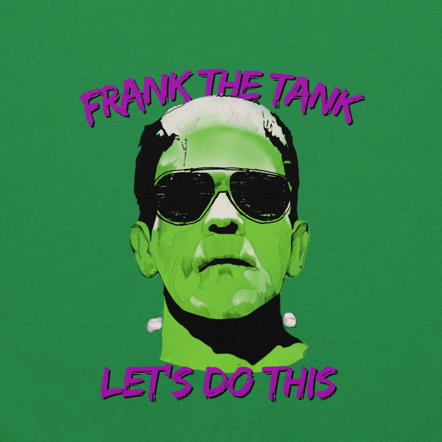 Halloween Frank the Tank Unisex Hoodie