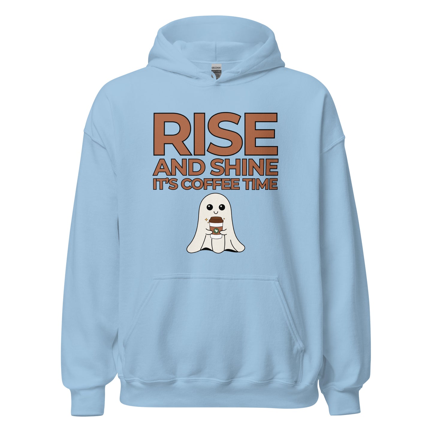 Rise and Shine It's Coffee Time BOO Unisex Hoodie