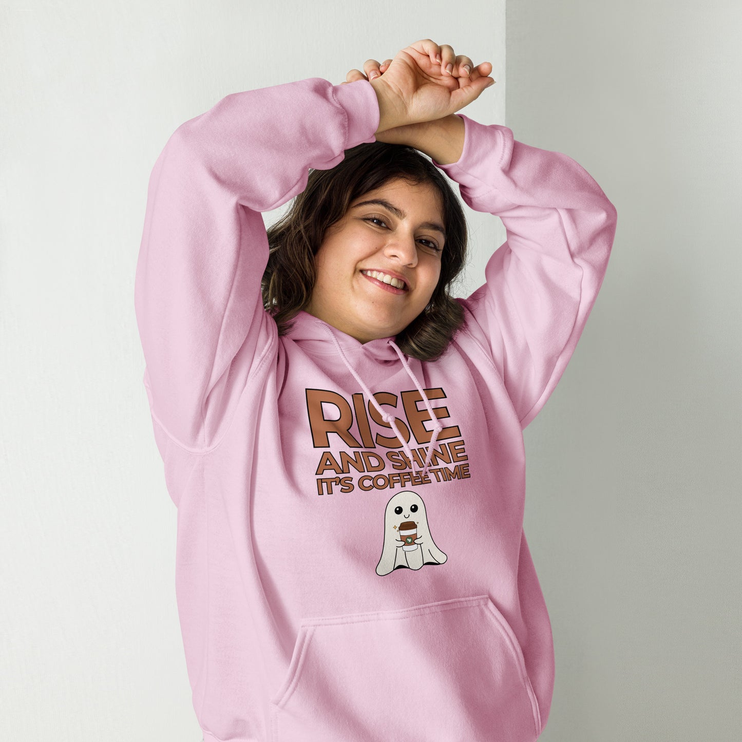 Rise and Shine It's Coffee Time BOO Unisex Hoodie