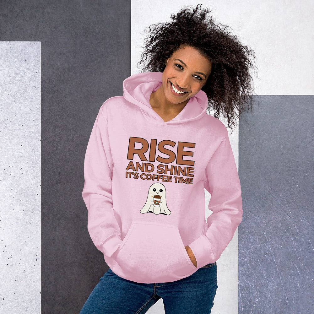 Rise and Shine It's Coffee Time BOO Unisex Hoodie