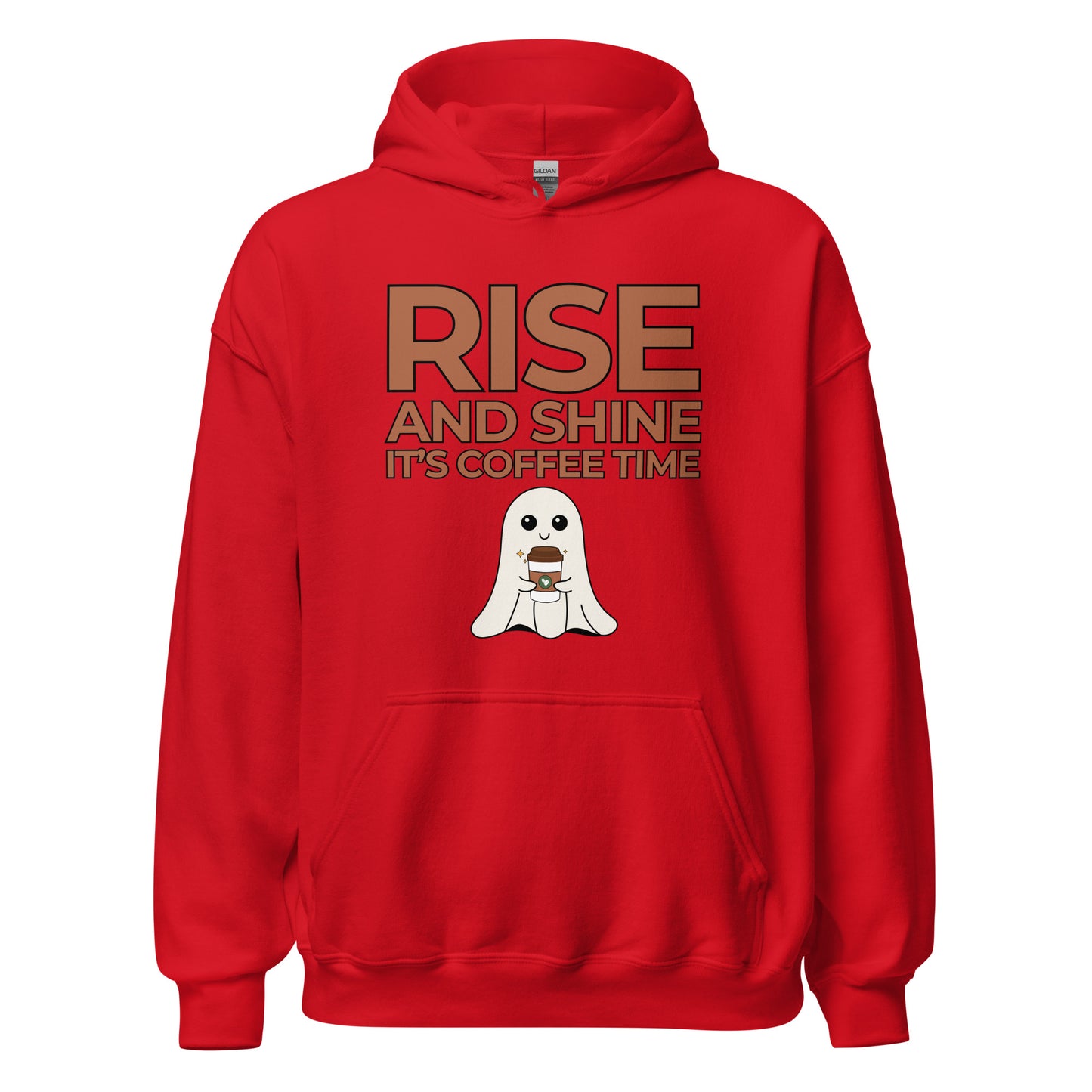 Rise and Shine It's Coffee Time BOO Unisex Hoodie
