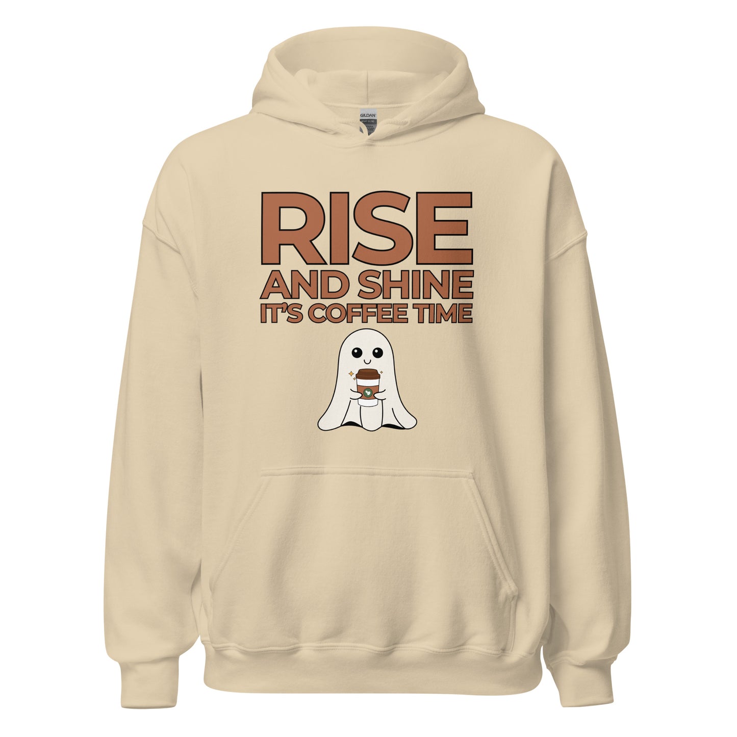 Rise and Shine It's Coffee Time BOO Unisex Hoodie