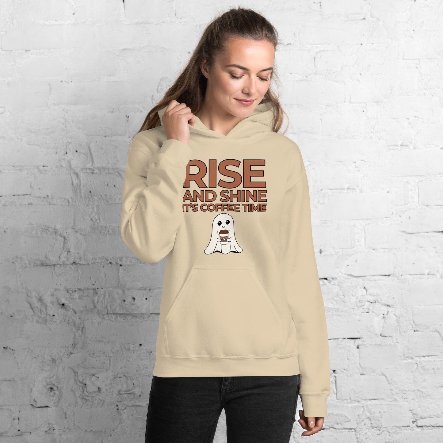 Rise and Shine It's Coffee Time BOO Unisex Hoodie