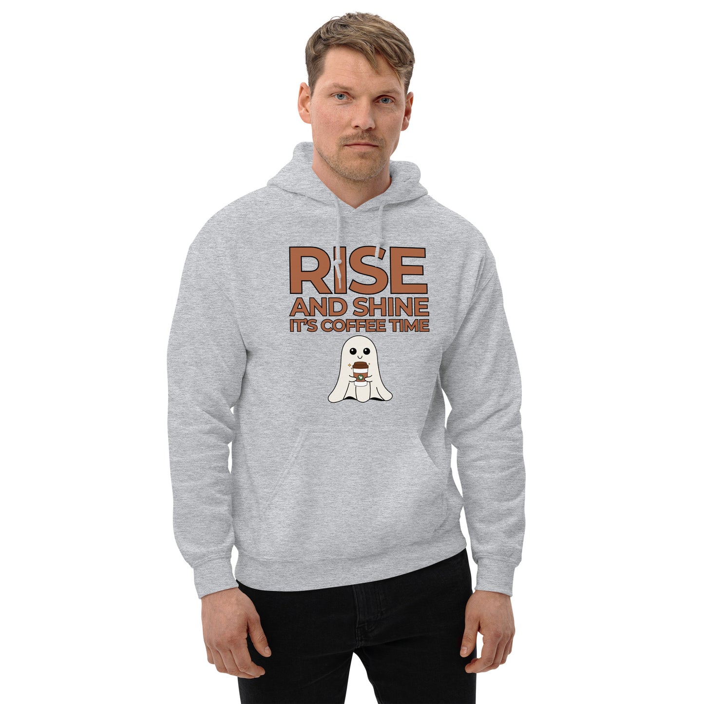 Rise and Shine It's Coffee Time BOO Unisex Hoodie