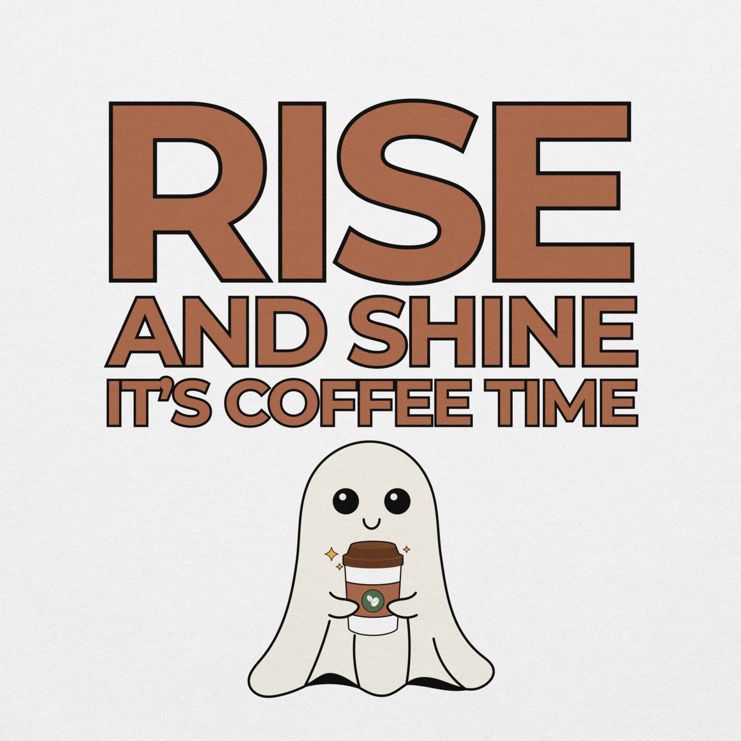 Rise and Shine It's Coffee Time BOO Unisex Hoodie
