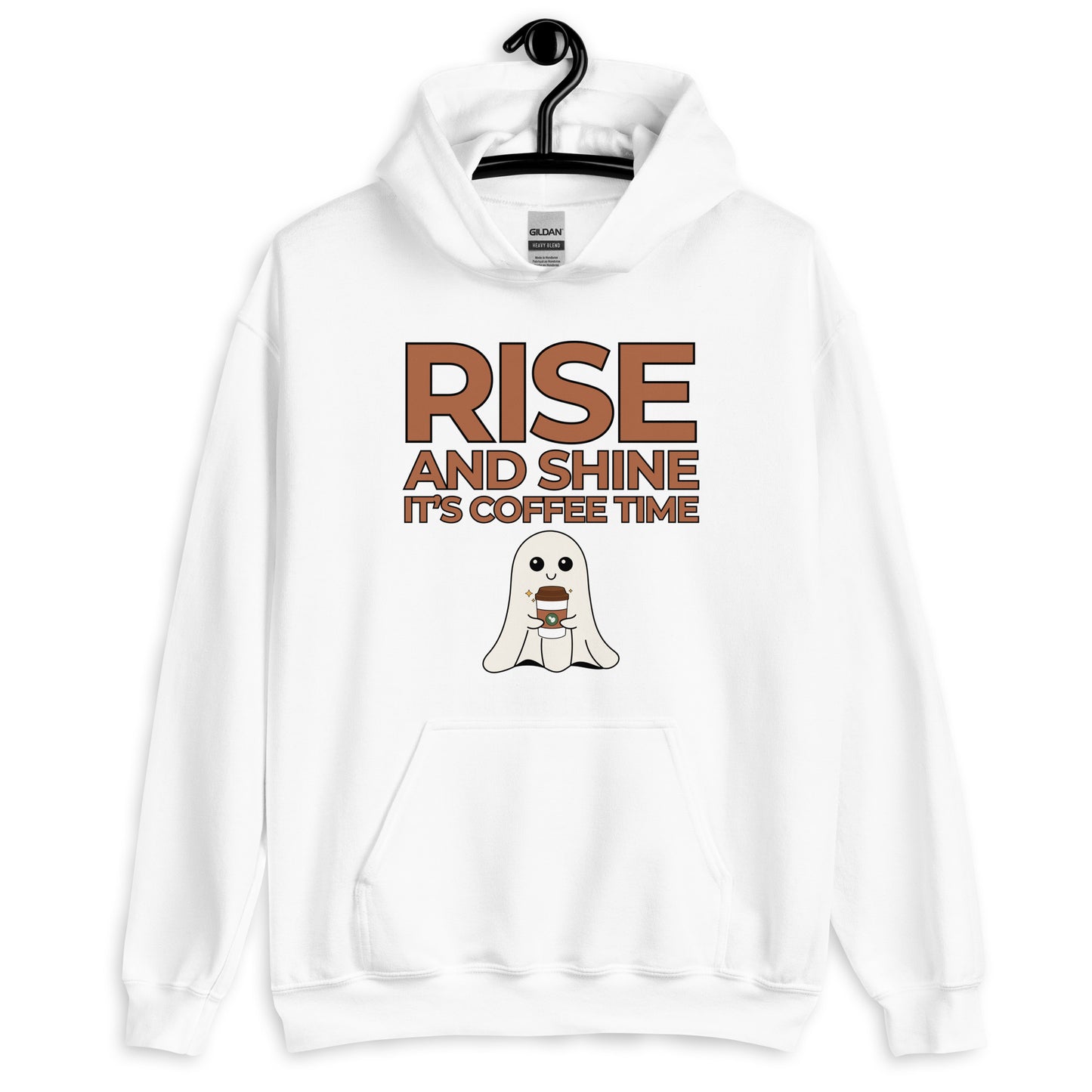 Rise and Shine It's Coffee Time BOO Unisex Hoodie