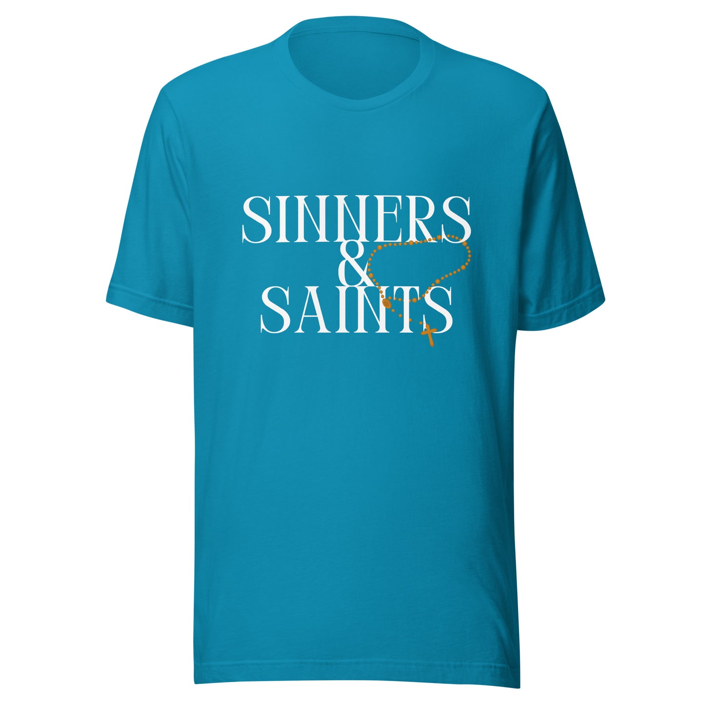 Sinners & Saints rosary Unisex t-shirt