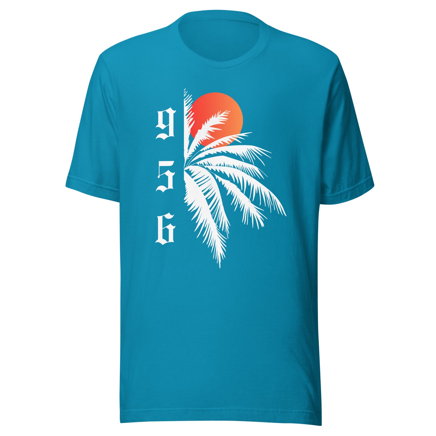 RGV 956 Palm Tree Sun Unisex t-shirt