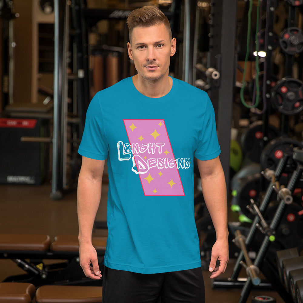 L8NGHT Designs Abstract Color Unisex t-shirt