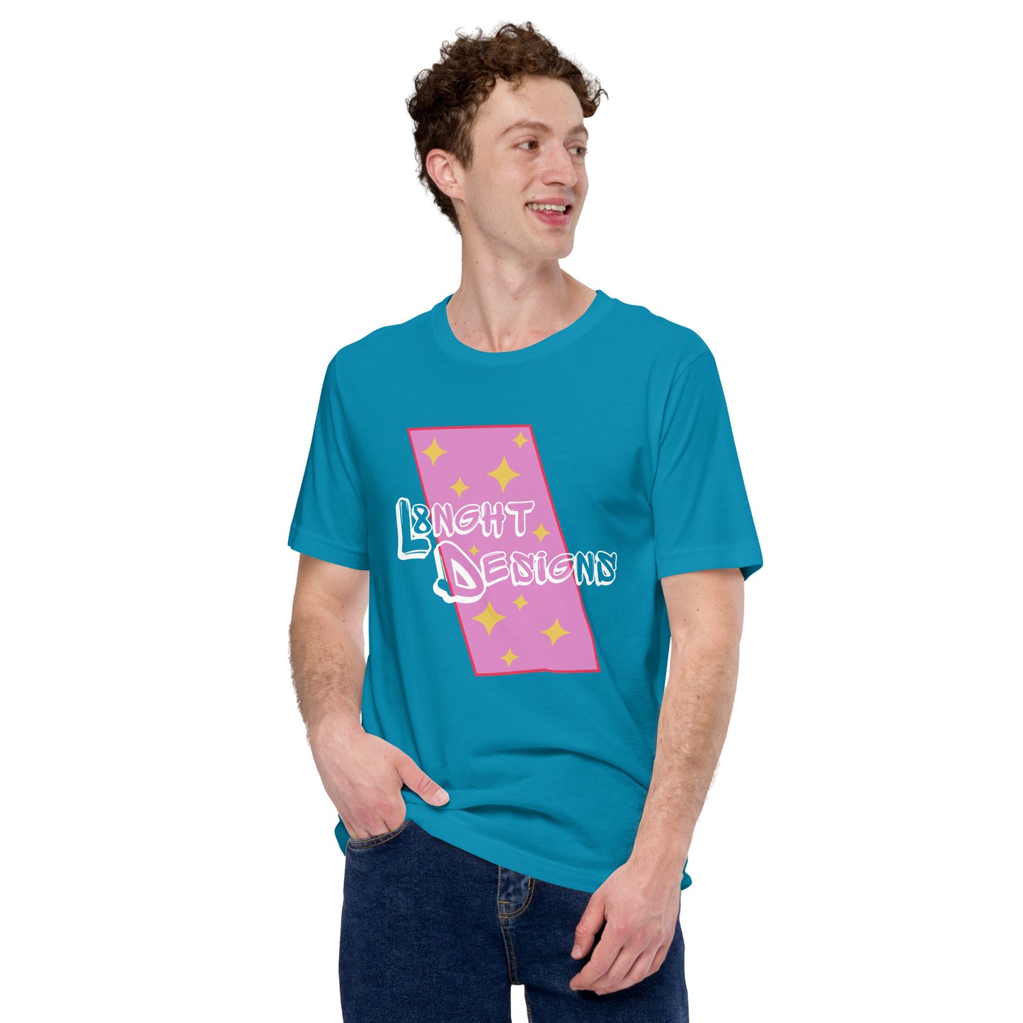 L8NGHT Designs Abstract Color Unisex t-shirt