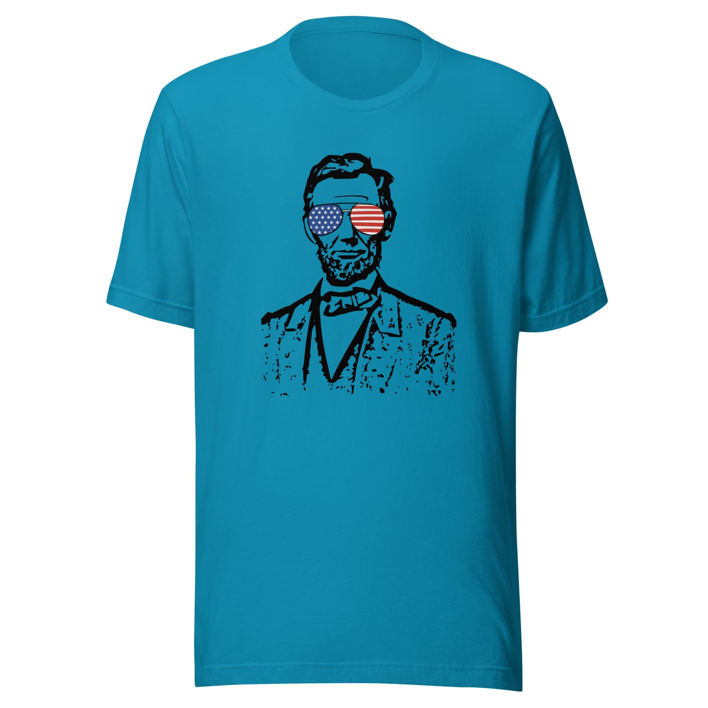 Abe Lincoln Came to Party Unisex t-shirt