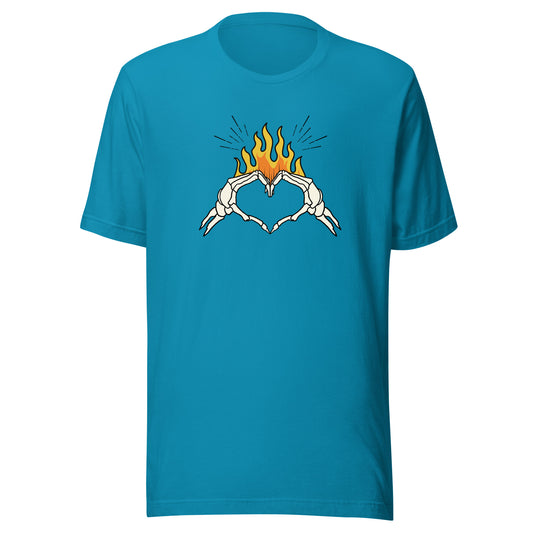 Eternal Flame of Love Unisex t-shirt