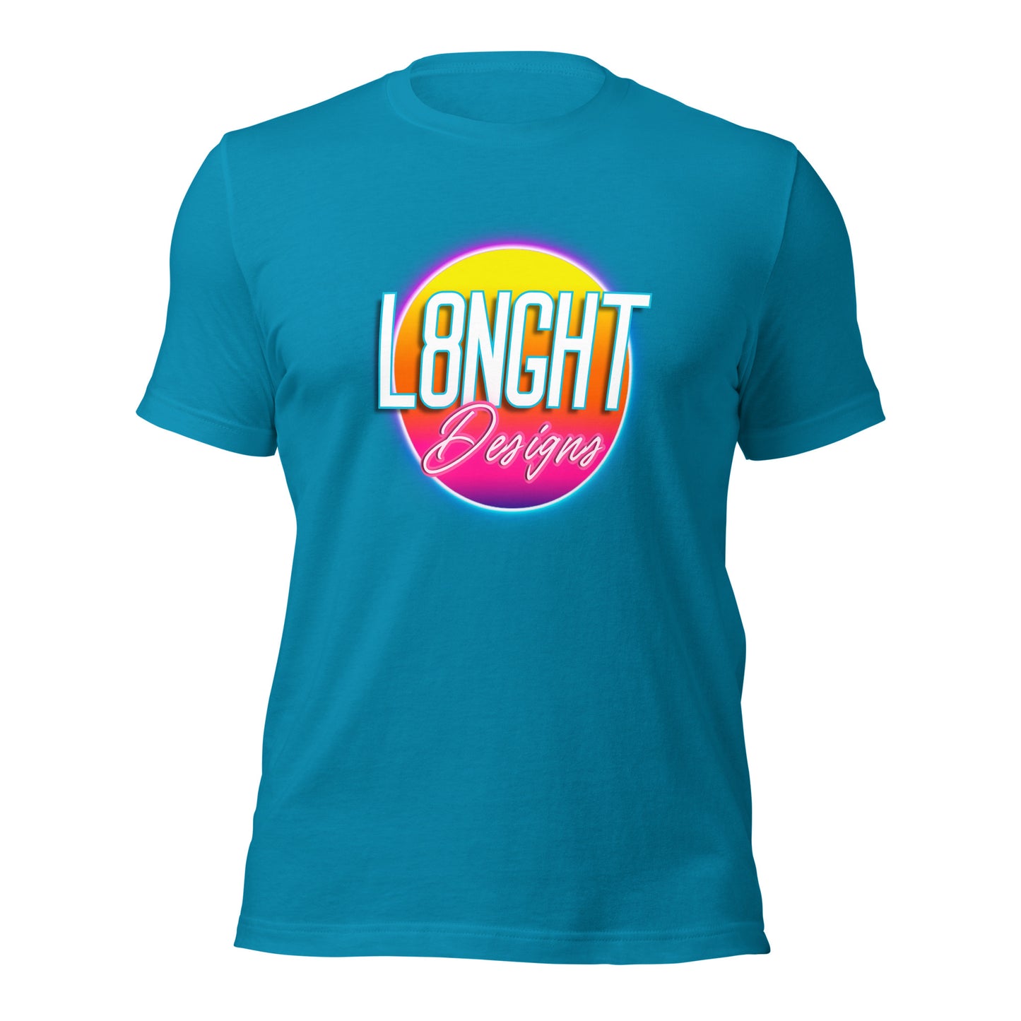 L8NGHT 3D neon logo Unisex t-shirt