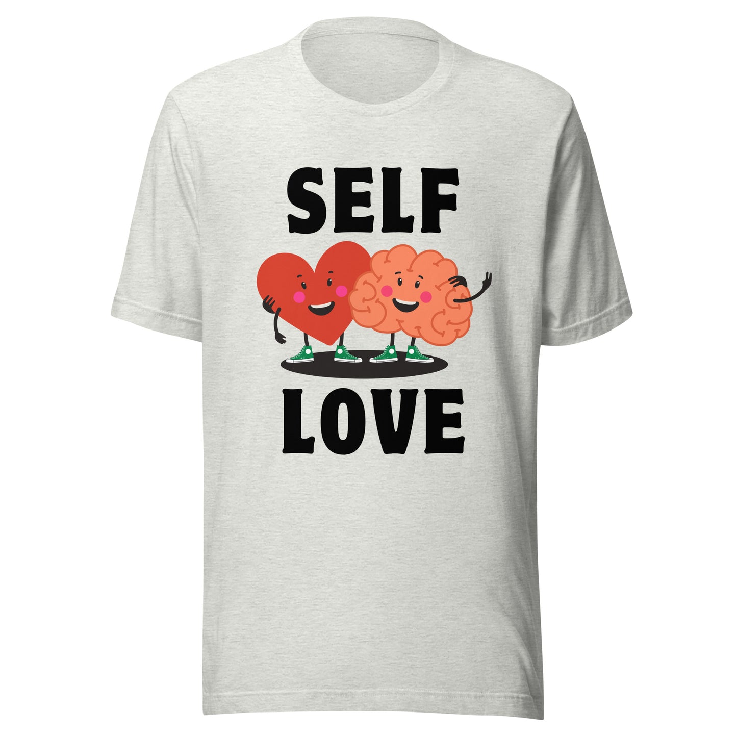 Mental Health Heart Mind Self Love Unisex t-shirt