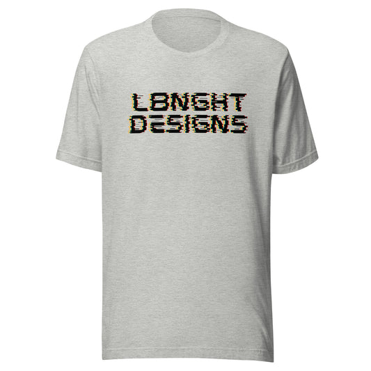 L8NGHT Designs Glitch Unisex t-shirt