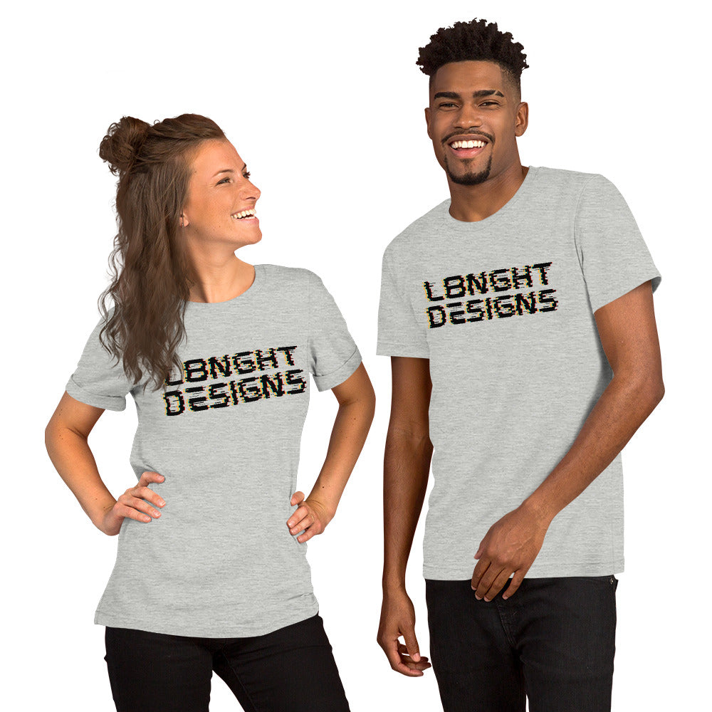 L8NGHT Designs Glitch Unisex t-shirt
