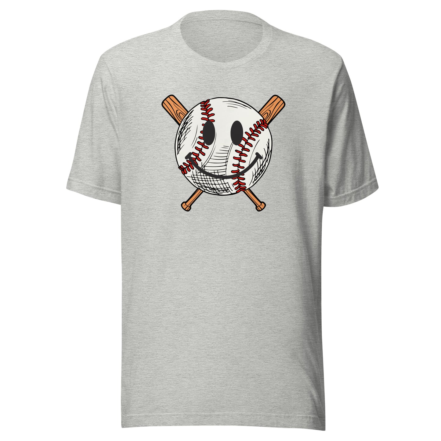 Smiley Baseball Unisex t-shirt