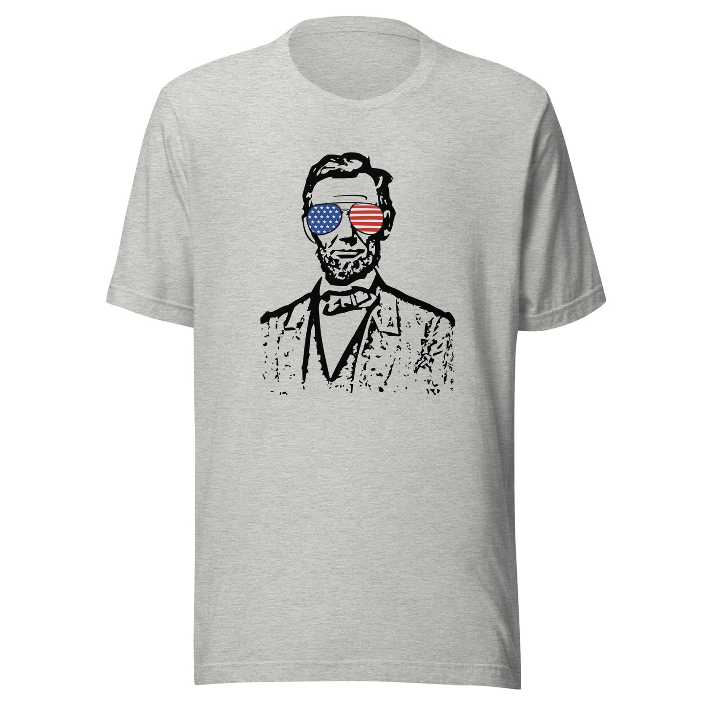 Abe Lincoln Came to Party Unisex t-shirt